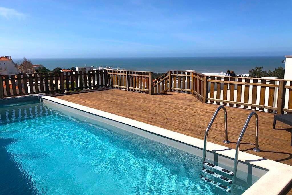 Terracos Do Mar - Rooftop Pool With Sea View Nazaré Kültér fotó