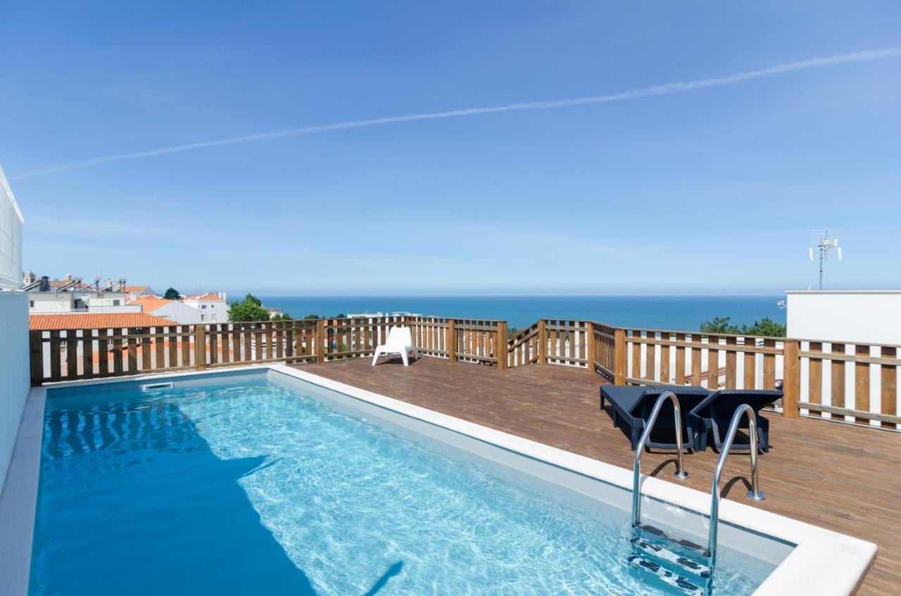 Terracos Do Mar - Rooftop Pool With Sea View Nazaré Kültér fotó
