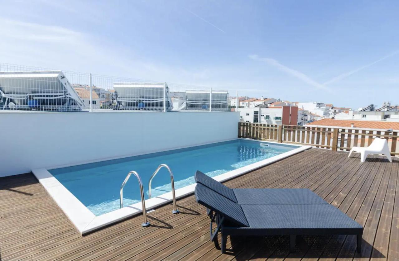 Terracos Do Mar - Rooftop Pool With Sea View Nazaré Kültér fotó